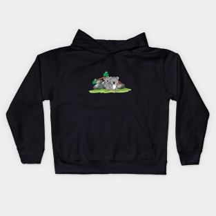 Mama Bear Australian Native Lovely Koala Bear Family Kids Hoodie